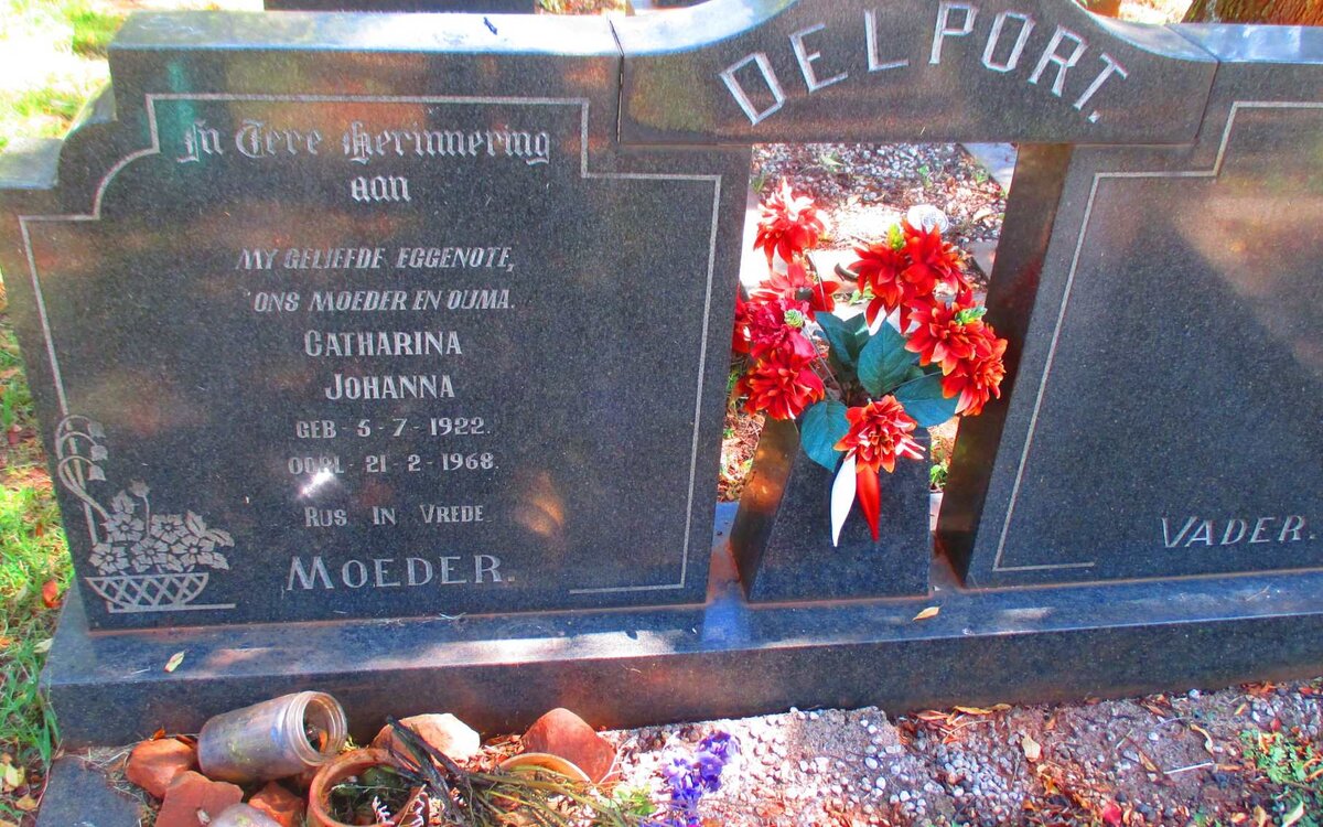 DELPORT Catharina Johanna 1922-1968