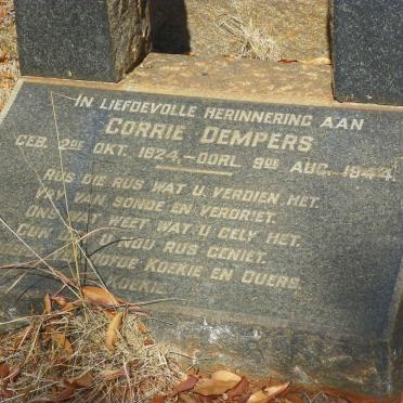 DEMPERS Corrie 1924-1944