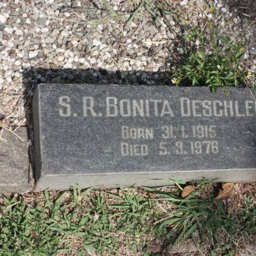 DESCHLER Bonita 1915-1976