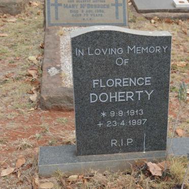 DOHERTY Florence 1913-1997