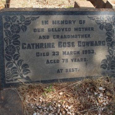 DOWNARD Cathrine Bose -1953