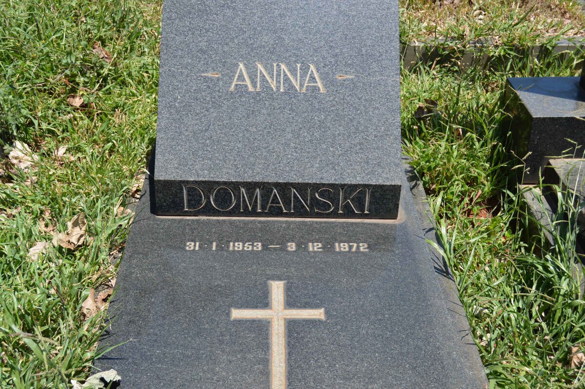 DOMANSKI Anna 1953-1972