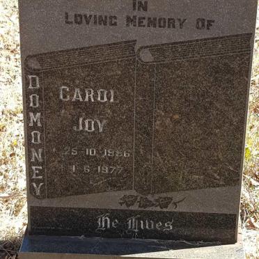 DOMONEY Carol Joy 1956-1977