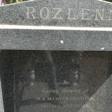 DREYDEN Rozlenn Amanda nee WELCOME 1968-2007