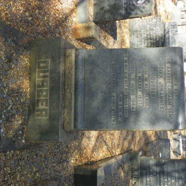 DUBBER Dirk Johannes 1857-1944