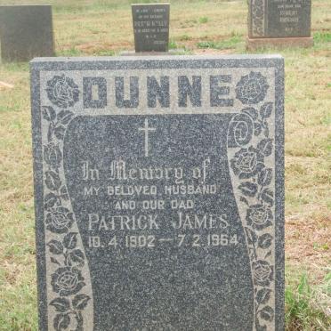 DUNNE Patrick James 1902-1964