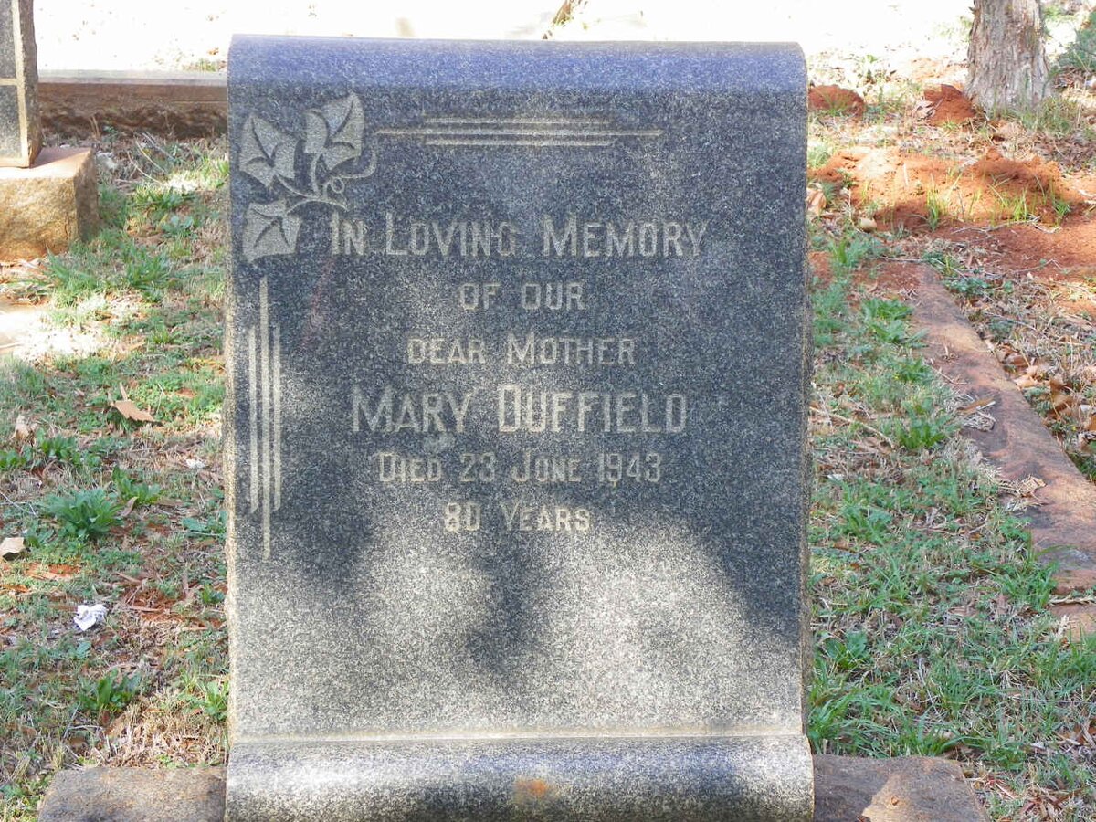 DUFFIELD Mary -1943