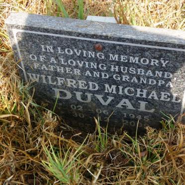 DUVAL Wilfred Michael 1945-2009