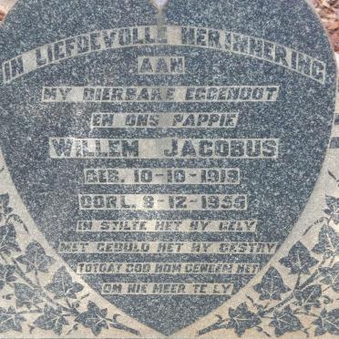 DYK Willem Jacobus, van 1919-1955