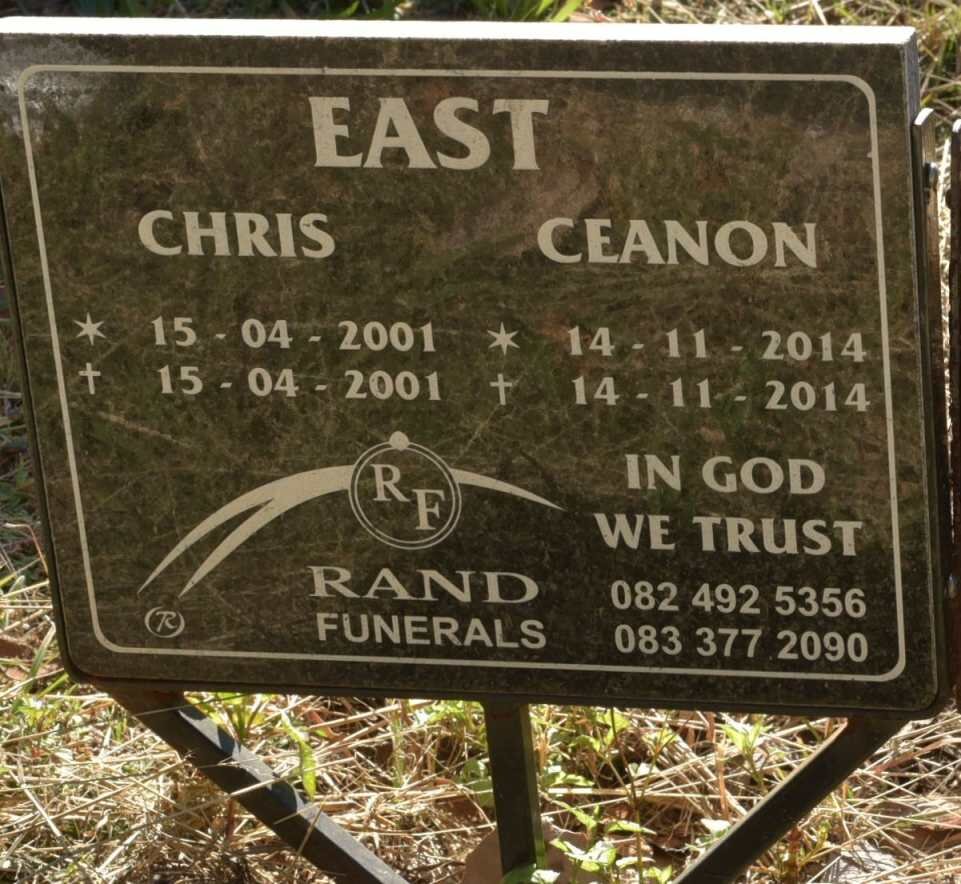 EAST Chris 2001-2001 :: EAST Ceanon 2014-2014