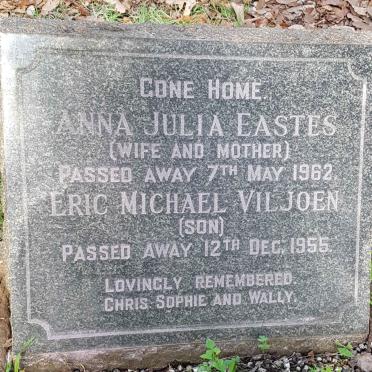 EASTES Anna Julia -1962 :: VILJOEN Eric Michael -1955