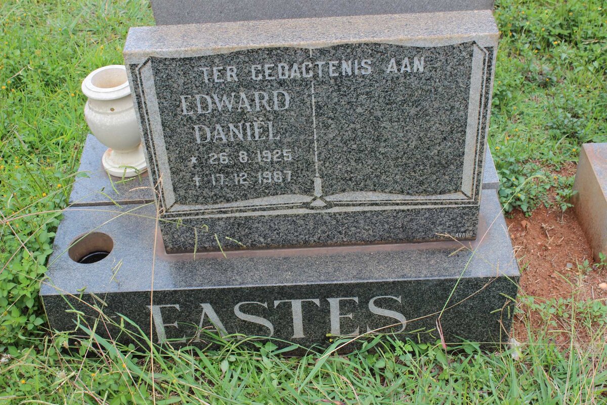 EASTES Edward Daniël 1925-1987