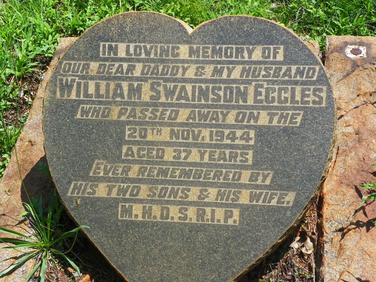 ECCLES William Swainson -1944