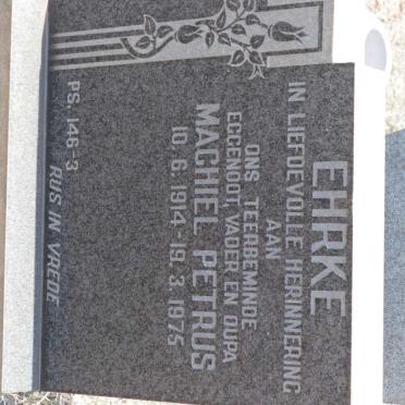 EHRKE Machiel Petrus 1914-1975