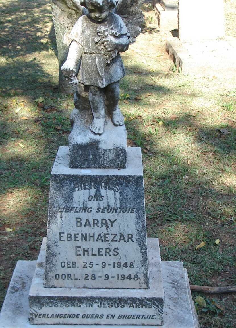 EHLERS Barry Ebenhaezar 1948-1948