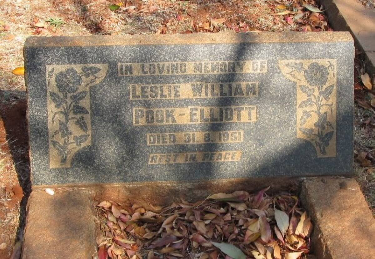 ELLIOTT Leslie William, POOK -1951