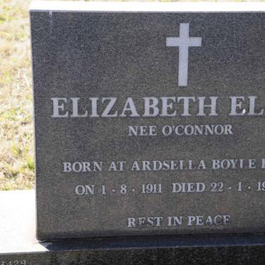 ELLIS Elizabeth nee O'CONNOR 1911-1998