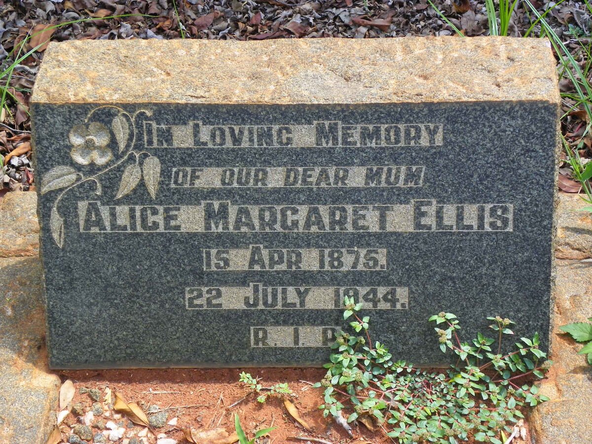 ELLIS Alice Margaret 1875-1944