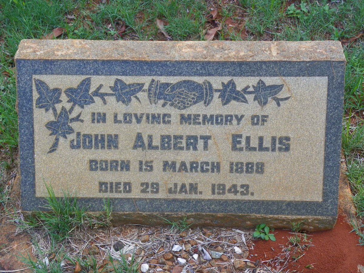 ELLIS John Albert 1888-1943