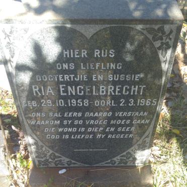 ENGELBRECHT Ria 1958-1965