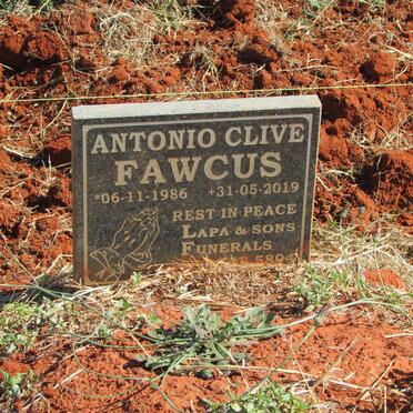 FAWCUS Antonio Clive 1986-2019