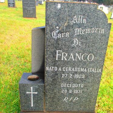 FAVA Franco, del 1929-1971