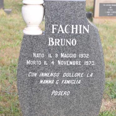 FACHIN Bruno 1932-1973