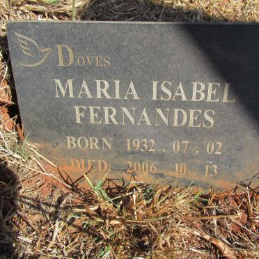 FERNANDES Maria Isabel 1932-2006