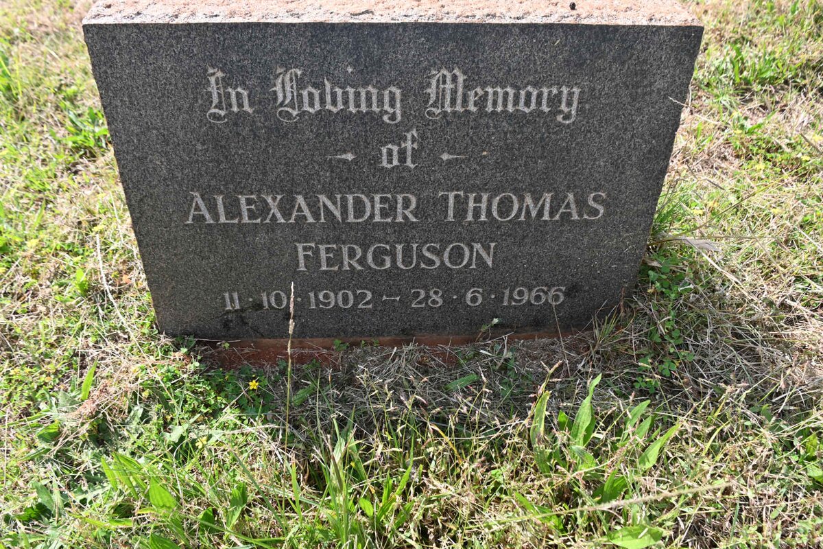 FERGUSON Alexander Thomas 1902-1966