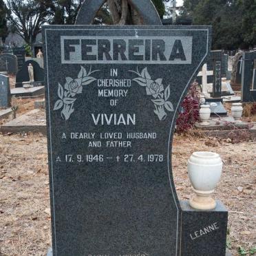 FERREIRA Vivian 1946-1978