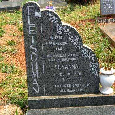 FLEISCHMAN Susanna 1908-1991