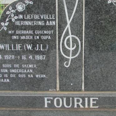 FOURIE W.J.L. 1928-1987