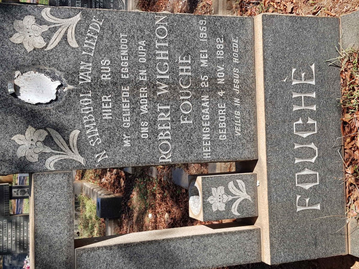 FOUCHÈ Robert Wighton 1892-1959