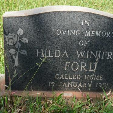 FORD Hilda Winifred -1951