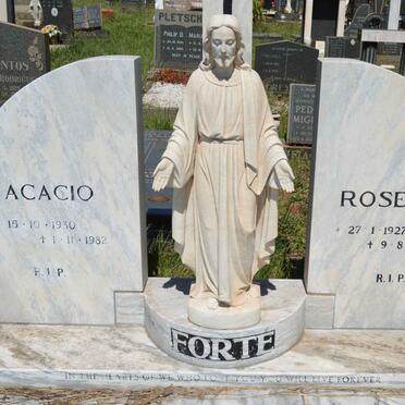 FORTE Acacio 1930-1982 &amp; Roseline 1927-2012