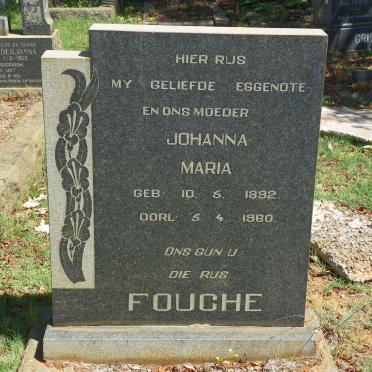 FOUCHE Johanna Maria 1892-1960