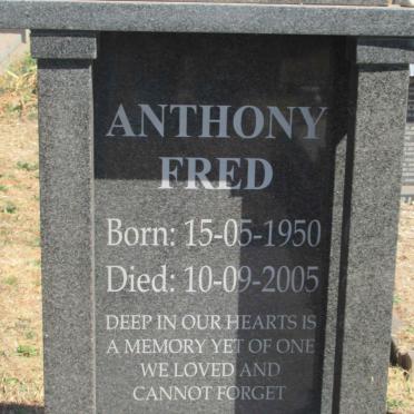 FOSTER Anthony Fred 1950-2005