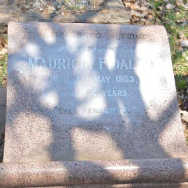 FREITAS Mauricia Fidal, de -1953