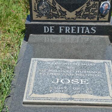 FREITAS Teresa Mendes, de 1942-1973 :: DE FREITAS Jose 1967-2012
