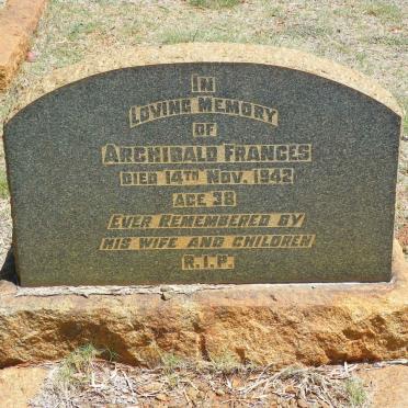 FRANCES Archibald -1942