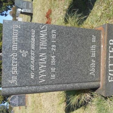 FUTTER Vyvyian Thomas 1914-1971