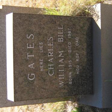 GATES Charles William Bill 1915-1967