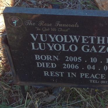 GAZO Vuyolwethu Luyolo 2005-2006