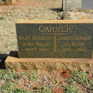 GARNER Thomas Herbert Clayton 1872-1946 &amp; Mary Kennedy WELSH 1884-1948