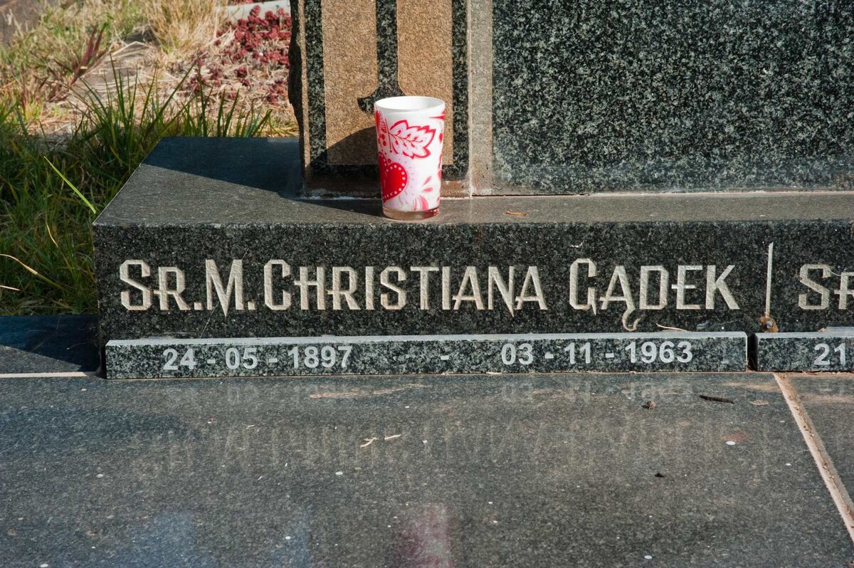 GADEK M. Christiana 1897-1963