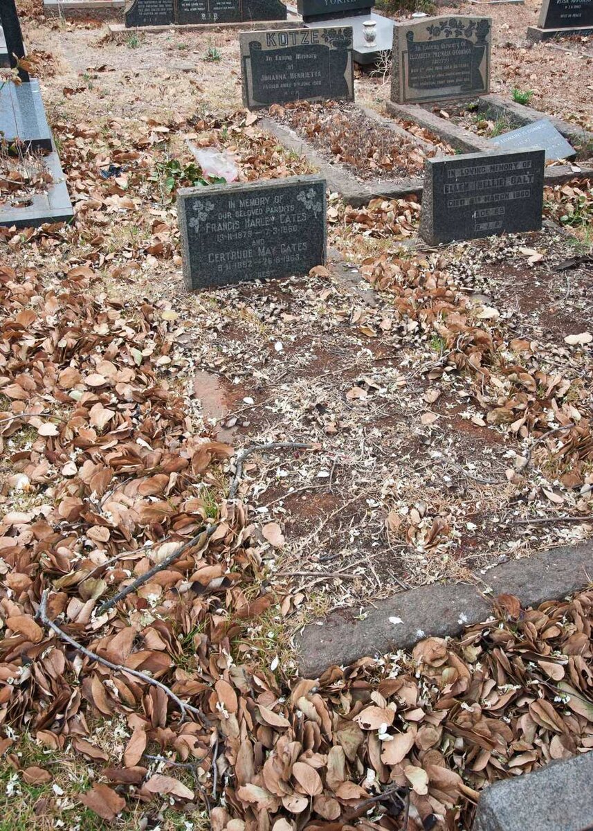 GATES Francis Harley 1879-1960 &amp; Gertrude May 1892-1963