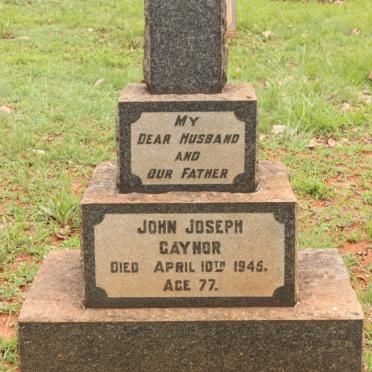 GAYNOR John Joseph -1945