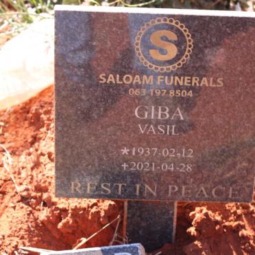 GIBA Vasil 1937-2021