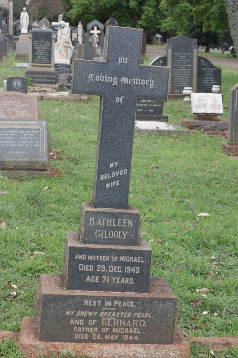 GILOOLY Bernard -1944 &amp; Kathleen -1943