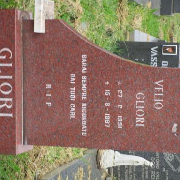 GLIORI Velio 1931-1987
